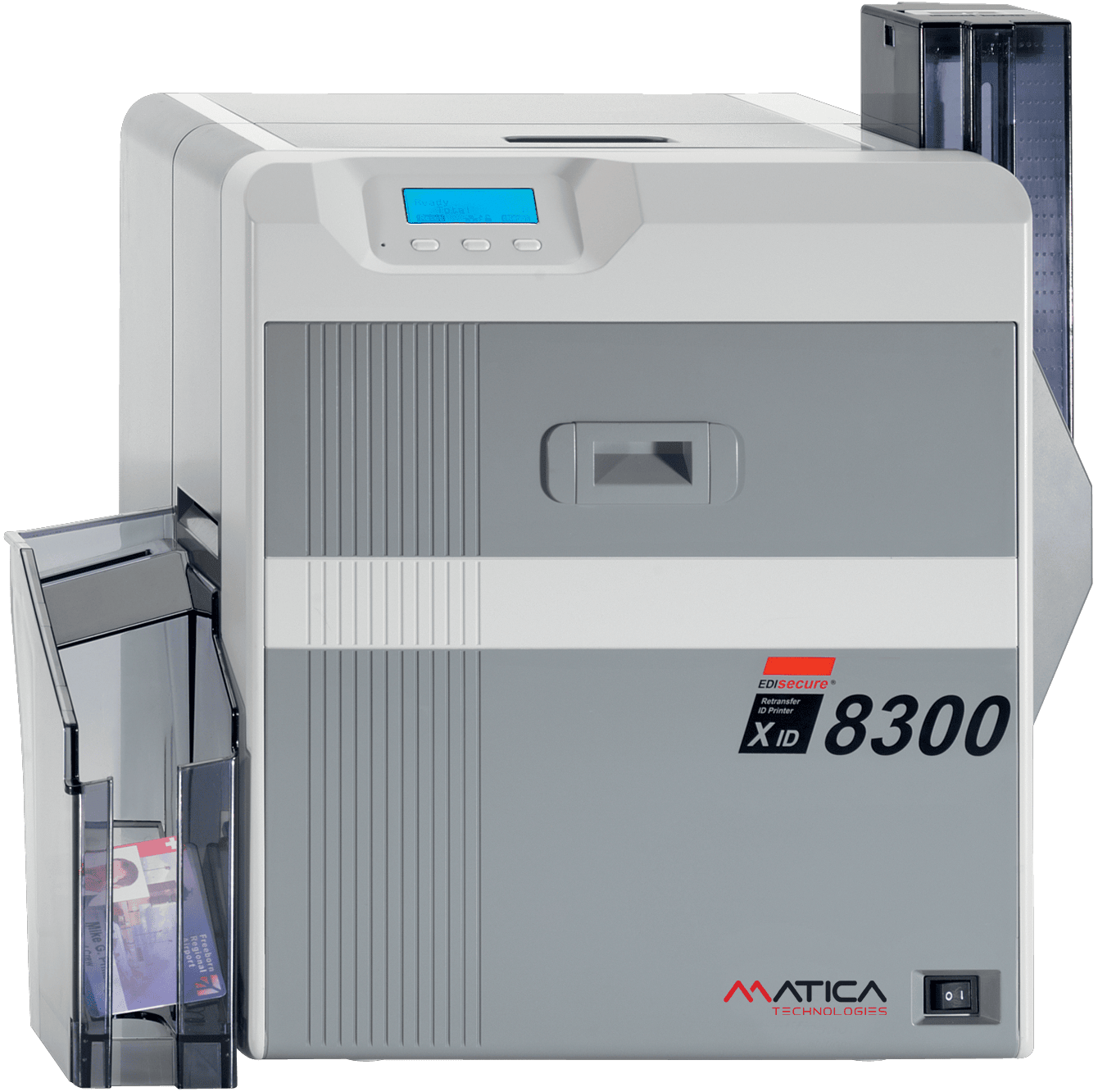 ID card printer XID8300 for PVC cards Card personalization ID card personalization Matica